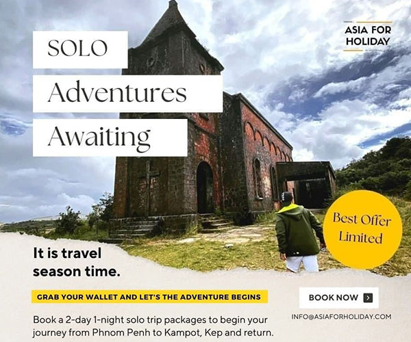 Cambodia Solo Tour Adventure Promotion