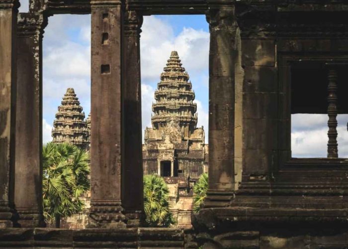 Angkor Wat in Cambodia is listed as the #1 landmark